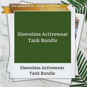 Sleeveless Gym Tank Bundle